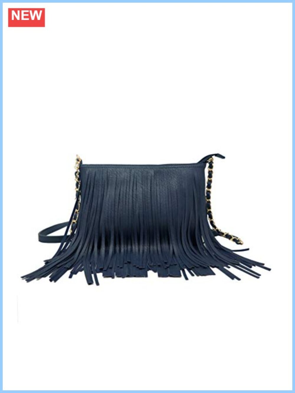 Fringe Crossbody Bag Tassel Messenger Western Purse Adjustable Strap